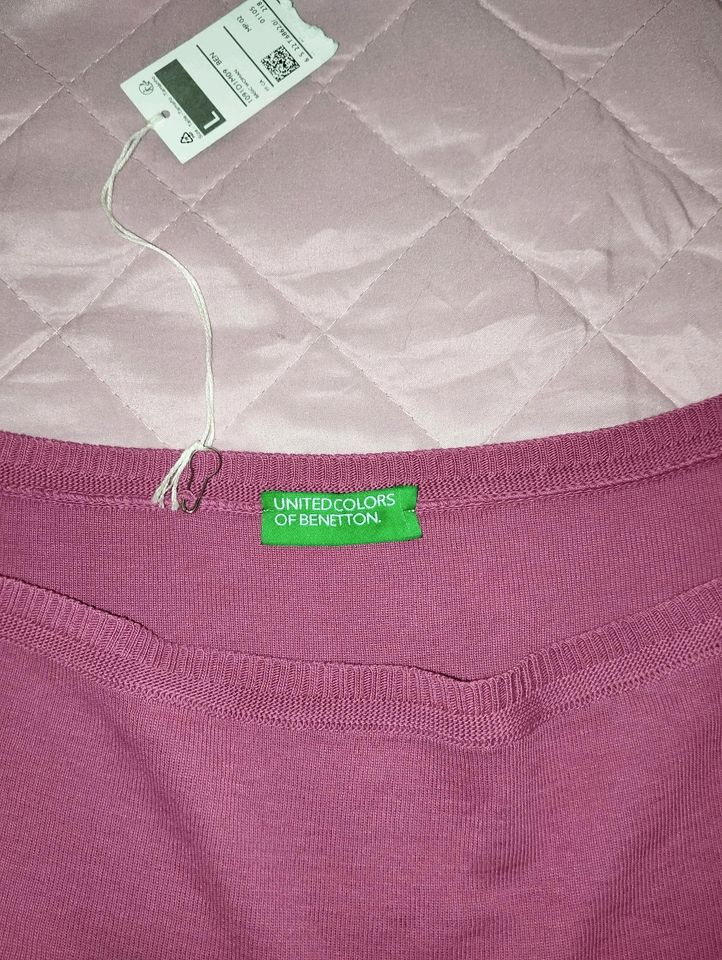 Baumwolle Pullover Benetton Neu Gr.40 in Augsburg