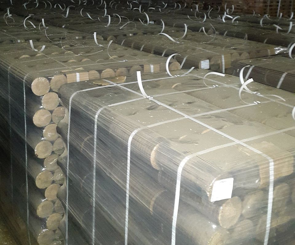 ✅Briketts runde Holzbriketts Nestro 960kg in 96Pak 100% Hartholz✅ in Porta Westfalica