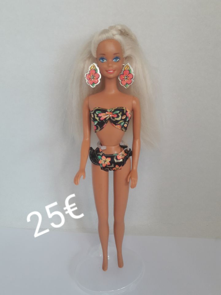 Barbie Puppen 80er 90er Jahre Kleidung Petra Ken Skipper Vintage in Korbach