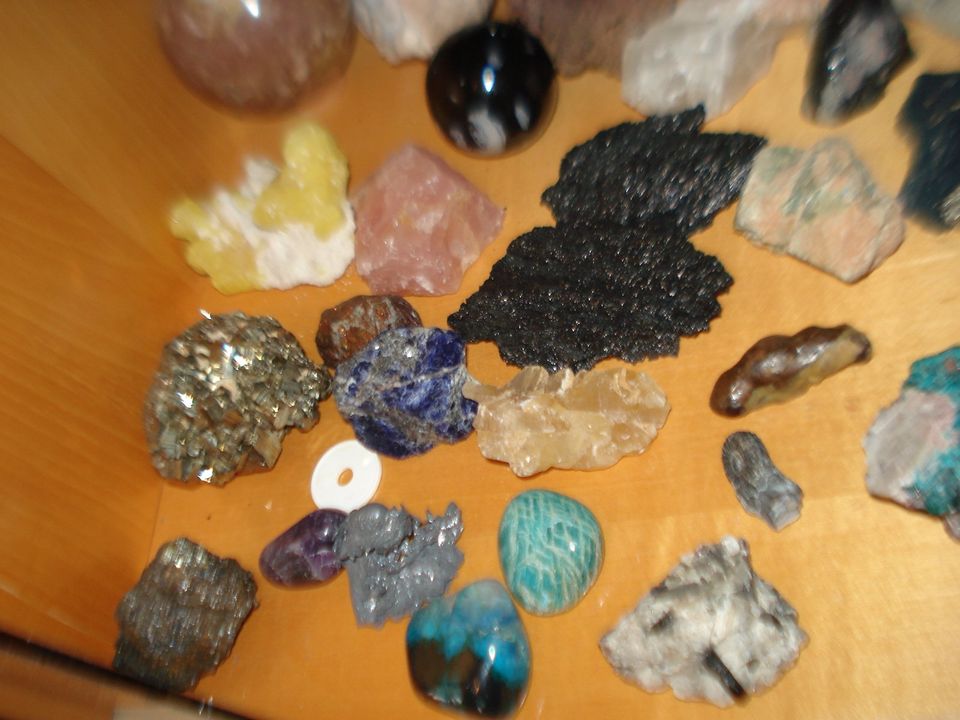 Sammlung Mineralien Steine Edelsteine Steinsammlung in Donauwörth