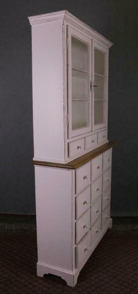 Umbau Apothekenschrank, 15 Schubladen weiß shaby-stil #12005 in Walldorf