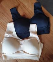 BHs bügellos Beige+Schwarz Gr. L Neu! Nylon Spandex Bayern - Küps Vorschau