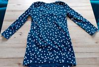 Umstandsshirt langarm marineblau mit weißen Punkten Bayern - Karlstein Vorschau