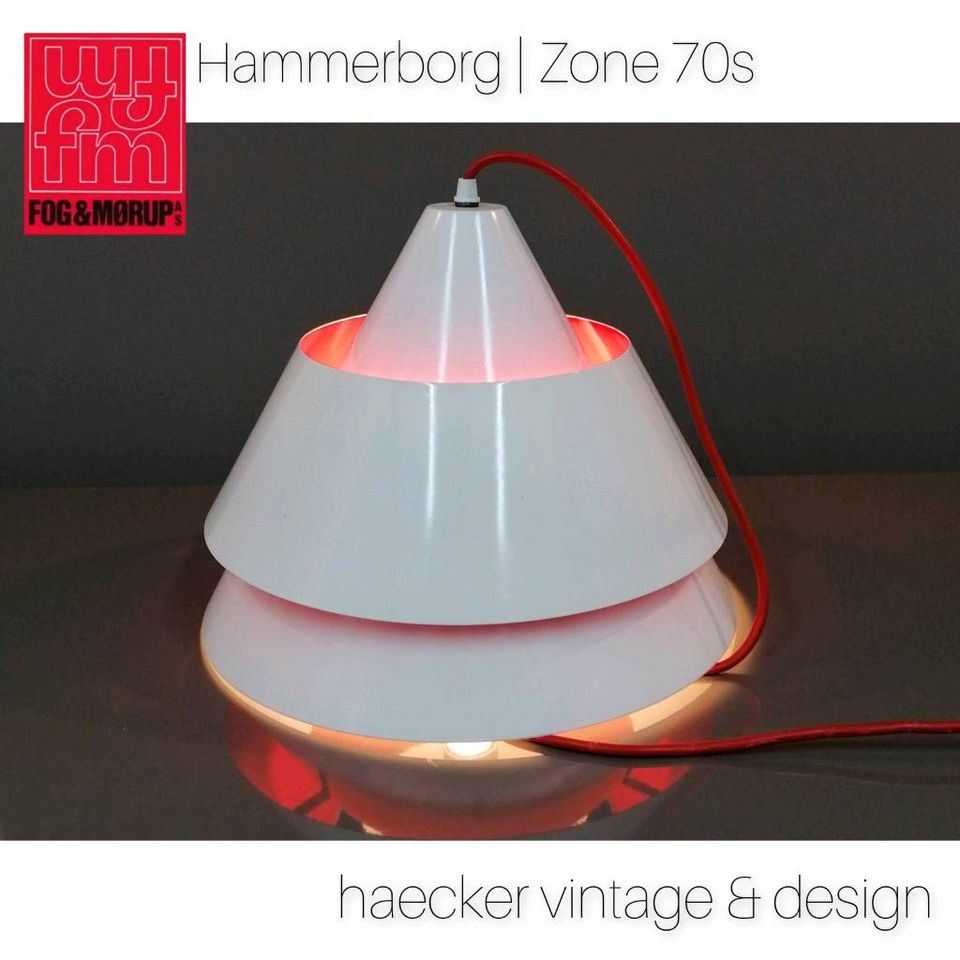 Lampe danish design zu Fog & Mørup poulsen retro mid century 70er in München