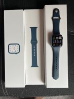 Apple Watch Series 7 - 45 mm Blue Aluminum Case Abyss Blue Sport Bayern - Weisendorf Vorschau