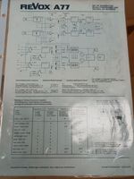 originale Schaltungssammlung für eine Revox A77 Bandmaschine Baden-Württemberg - Mannheim Vorschau