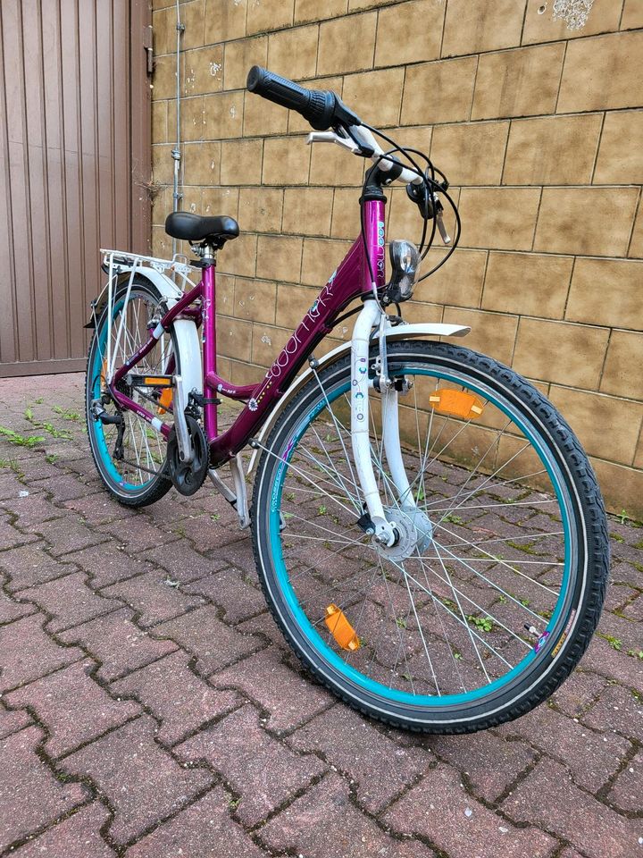 Fahrrad Mädchenfahrrad Boomer violett dunkel 26 Zoll junior Dream in München