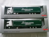 Herpa Werbemodelle Schnellecke Logistics MAN und Scania Sattelzug Rheinland-Pfalz - Alzey Vorschau