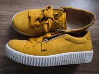 Gabor Damen Sneaker gelb Leder 38 Bayern - Manching Vorschau