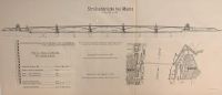 1885 Brücke Mainz Kastel Wiesbaden Theodor Heuss Grafik Wiesbaden - Mainz-Kastel Vorschau