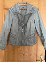 Damen Lederjacke grau 42/44 Bayern - Buttenwiesen Vorschau