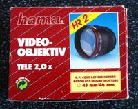 hama Video-Objektiv Tele 2,0 Anschluß  43 / 46 mm Bayern - Rottach-Egern Vorschau