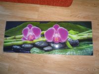 Bad DEKO GlasBild 70x30 unbenutzt pinke Orchideen Nürnberg (Mittelfr) - Mitte Vorschau