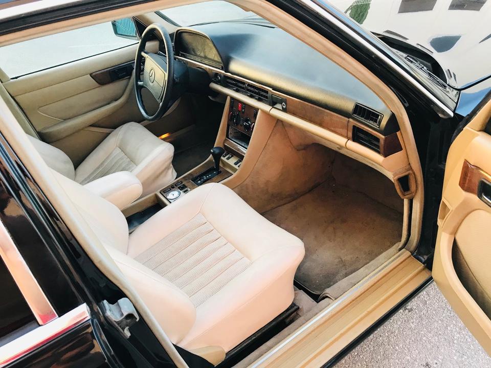 Mercedes Benz W126 500SE V8 LEDER ORTHOPÄDISCHE ELEKTR. SITZE in Großbeeren