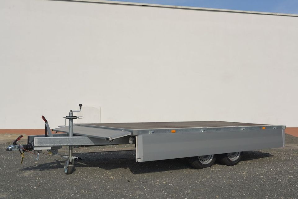 ⭐⭐ kautionsfrei Anhänger mieten ab 10€ Vermietung Unsinn Rückwärtskipper UHK 2627-14-1500 HRK 2600kg 2,6to Garten Transport Schüttgut Brennholz Steine Kies Erde Sand Hochlader in Leipzig