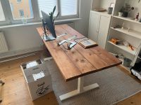 Tischplatte Massivholz geölt mit Farbton Teak Mitte - Wedding Vorschau