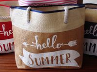 Strandtasche Hello Summer Beachbag Shopper Tasche 13,00€* Bayern - Lichtenfels Vorschau