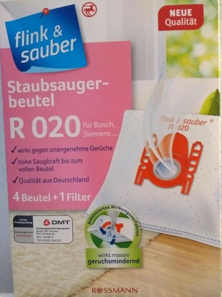 4 Staubsauger Beutel R 020 von Rossmann in Sachsen-Anhalt - Halle |  Staubsauger gebraucht kaufen | eBay Kleinanzeigen ist jetzt Kleinanzeigen