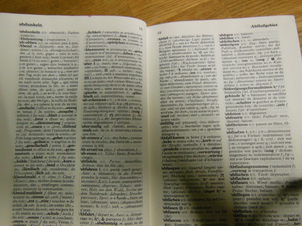Langenscheidts Schulwörterbuch Deutsch-Französich,80000 Wörter in Neuenbürg