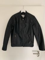 Lederjacke Bikerjacke Jack & Jones Schleswig-Holstein - Fockbek Vorschau