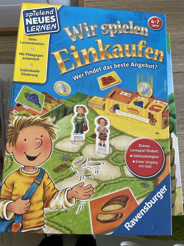 „Wir gehen einkaufen“ Brettspiel in Syrau