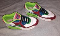 Nike Air Max 90 neon bunt 36 weiß Sneaker Schleswig-Holstein - Flensburg Vorschau