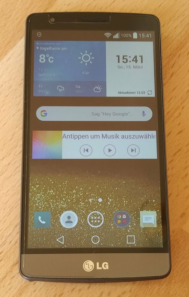 LG G3 s D722 - 8GB - Titanium Black (Ohne Simlock) - in OVP + Zub in Ingelheim am Rhein