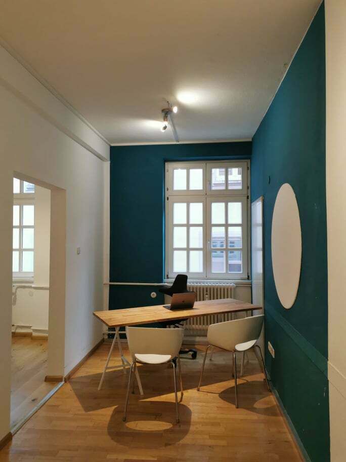 FR-Zentrum: 2Raum-Büro ca. 20m² + ca. 47m² Gemeinschaftsflächen in Freiburg im Breisgau