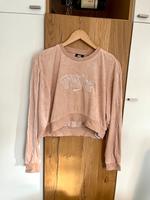 Nike Vintage bohoo Pullover / Hoodie / Oberteil rosé/weiß XS/S Hessen - Heuchelheim Vorschau