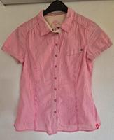 Damen Bluse Hemd Kurzarm Gr. M/L rosa weiß gestreift edc Esprit Hessen - Frankenberg (Eder) Vorschau