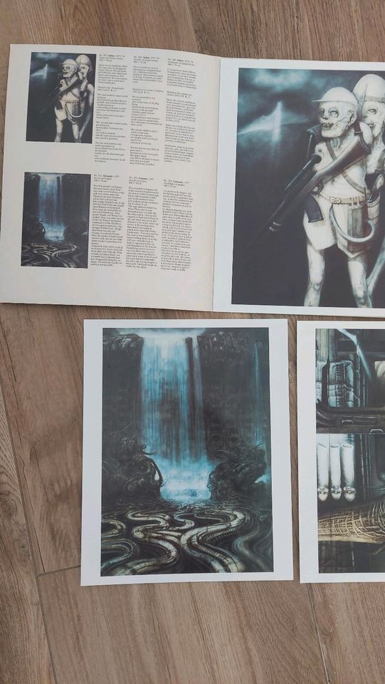 Giger, Posterbook, Taschen Verlag, Poster 24x30cm, 6 Stück in Kirchheimbolanden