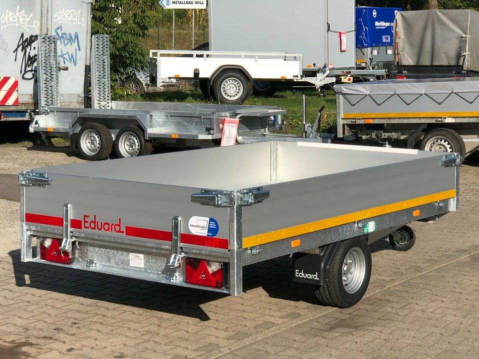 ⭐️ Eduard Auto Transporter 1350 kg 256x150x30 cm Rampen NEU 56 in Schöneiche bei Berlin