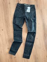 *NEU* Geisha Jeans Hose Gr XS Schwarz Silber Bayern - Kiefersfelden Vorschau