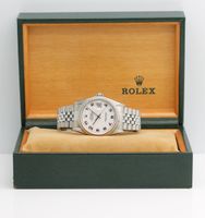 Rolex Datejust Stahl Weißgold Automatik Ref: 16234 mit Rolex Box Hamburg-Nord - Hamburg Eppendorf Vorschau