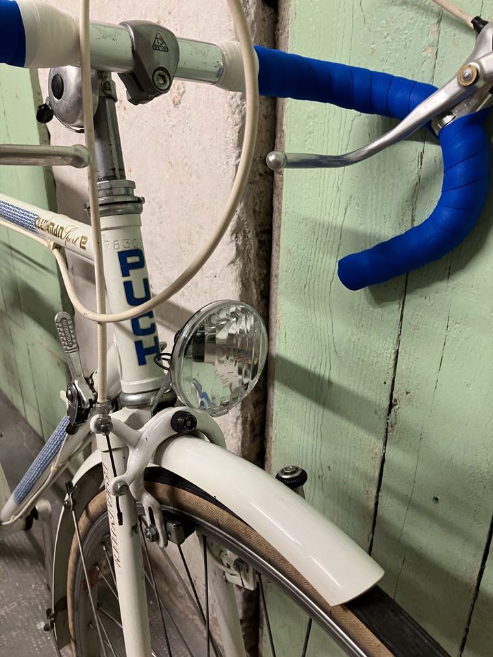 PUCH Retro-Rennrad | Weiß | Rahmengröße 50 in Stuttgart
