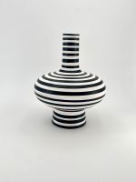 Deco black and white stripes vases Berlin - Mitte Vorschau