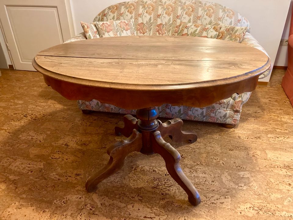 ⭐️ Biedermeier Tisch oval Eiche um 1850 Antik Wohn-/Esszimmer ⭐️ in Kiel