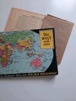 Die Welt um uns Sammel-Atlas Berliner Morgenpost 1956 Weltkarte Berlin - Wilmersdorf Vorschau