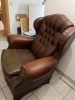 Vintage Leder Sessel Antik Dithmarschen - Buesum Vorschau