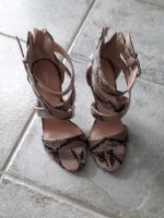 Catwalk High Heels Gr.37 braun/beige Leo Print Nordrhein-Westfalen - Xanten Vorschau