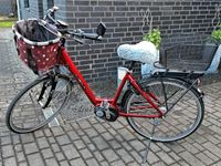 E-bike velodeville damenfahrrad 28er rot Nordrhein-Westfalen - Rheine Vorschau