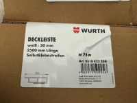 Würth Deckleisten weiß 30mm Sachsen - Grimma Vorschau