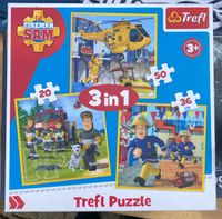Trefl Feuerwehrmann Sam Puzzle 3 Stück Schleswig-Holstein - Raisdorf Vorschau