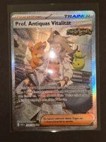 Pokémon Karte Paradoxrift „Prof. Antiquas Vitalität“ 256/182 Poke Thüringen - Mühlhausen Vorschau