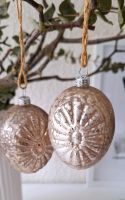 2 Ostereier Hänger silber Vintage - Deko Ostern Eier shabby Niedersachsen - Lehrte Vorschau