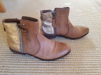 MJUS Sommer-STIEFELETTE, LEDER, 38, COGNAC-GOLD Nordrhein-Westfalen - Bornheim Vorschau