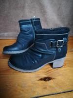 neue Leder Stiefeletten Gr. 39 Via della Rosa Stieflette Berlin - Spandau Vorschau