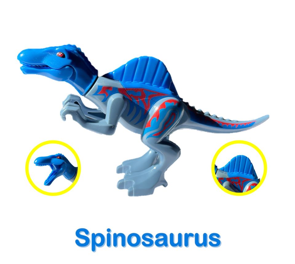 8 Dinos Spielfiguren Dinosaurier Set in Tamm