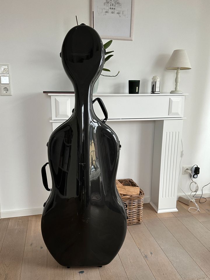 4/4 Cello von GRÜNERT aus Penzberg incl. Carbon-Koffer + Zubehör in Bochum