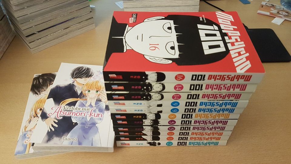 Mob Psycho 100 1 3 5 8 9 14 16 Verlobt mit Atsumori-kun 1-2 Manga in Stuttgart